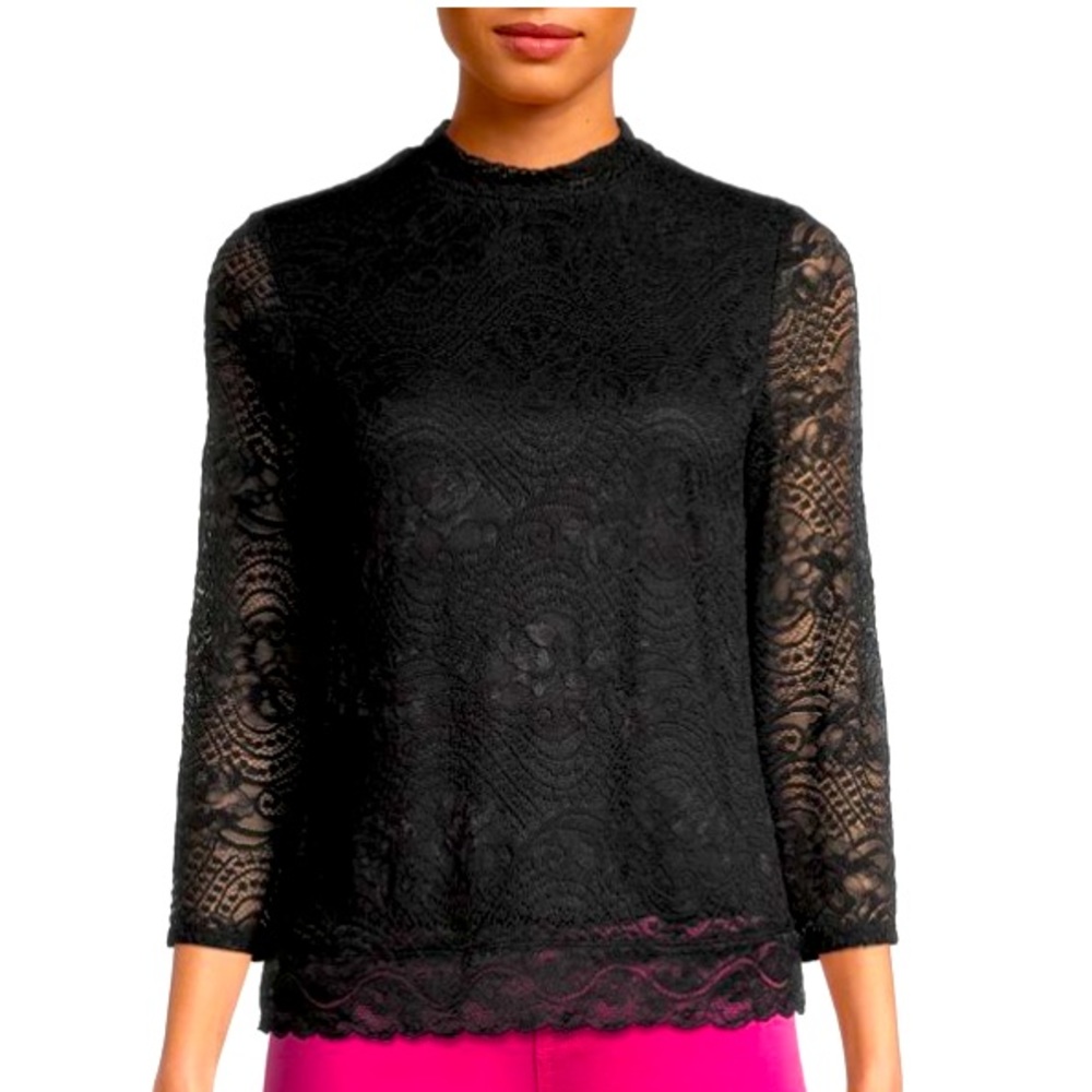 Black Lace Top